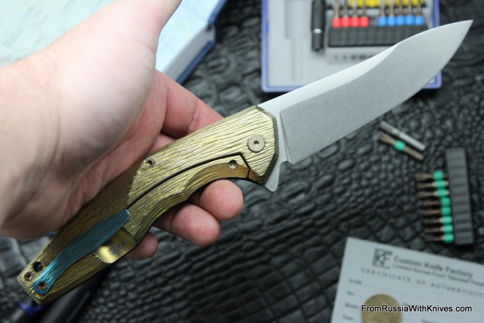 #4 Customized ELF Knife (Anton Malyshev design, Stas Bondarenko customization)