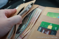 Custom Leather Clutch Wallet CKF UZHSNH