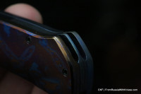 Seraphim Vect ZlaTim custom knife (ZlaDi, Ti, Timascus)