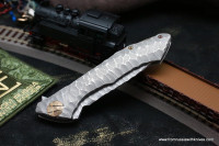 #26 Rabbit Knife customized (Alexey Konygin design, s35vn, titanium, bearings)