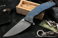 Customized Morrf Knife -MASK BLUE-
