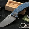 Customized Morrf Knife -MASK BLUE-