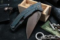 Customized Morrf Knife -MASK BLUE-