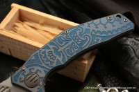 Customized Morrf Knife -MASK BLUE-
