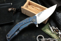 Customized Morrf Knife -MASK BLUE-