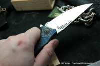 Customized Morrf Knife -MASK BLUE-