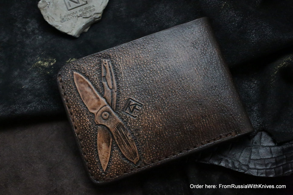 Custom Leather Wallet CKF Fraugi