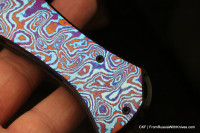 Seraphim Apach custom knife (M390, Ti, Timascus)