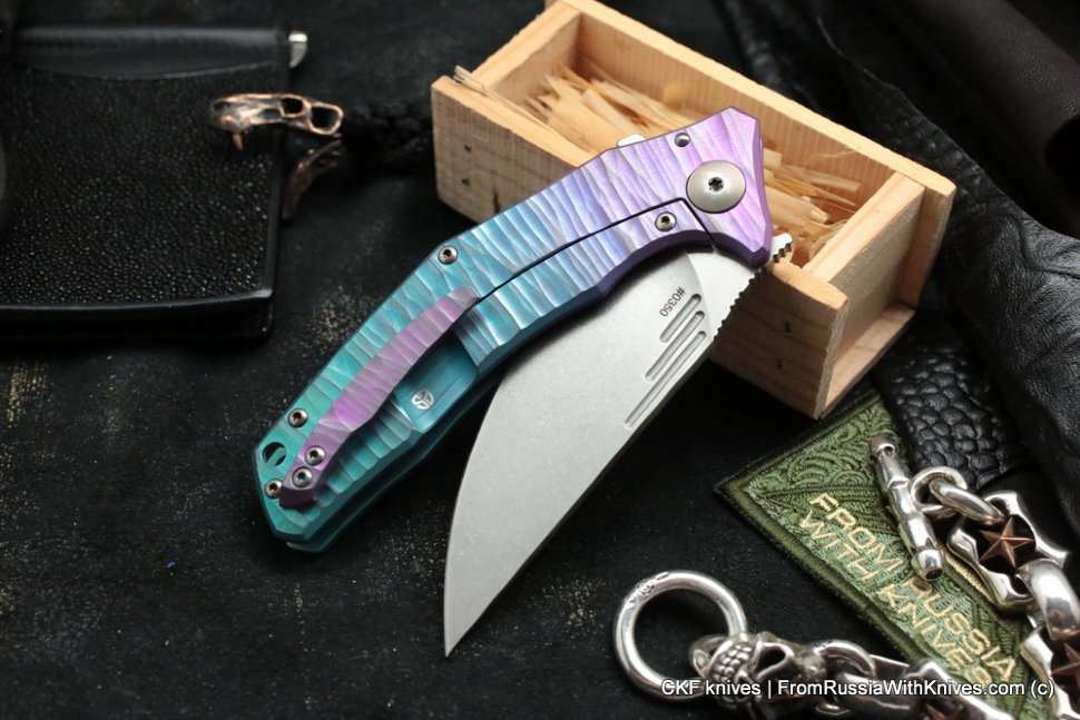 Customized Morrf Knife -CRAZY CLRS-