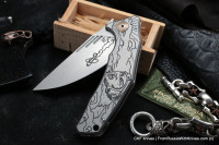 Customized Morrf Knife -KAMI BW-