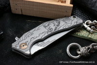 Customized Morrf Knife -KAMI BW-
