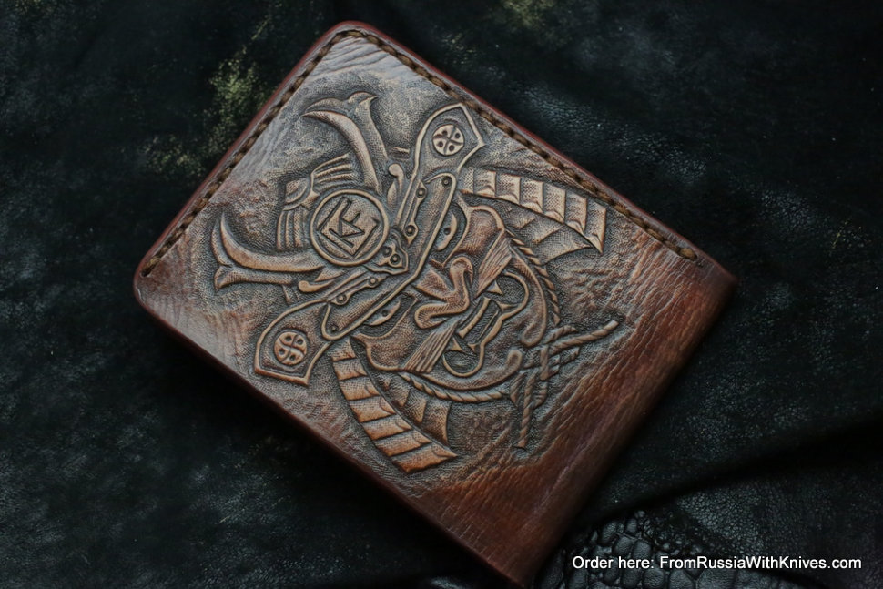 Custom Leather Wallet CKF Rozha