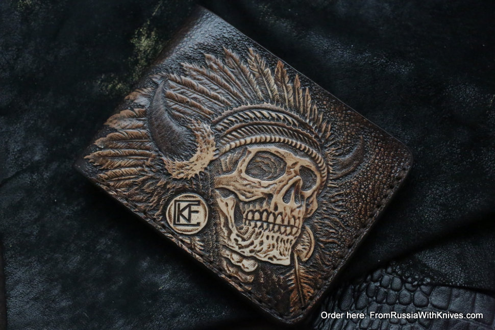 Custom Leather Wallet CKF Inde