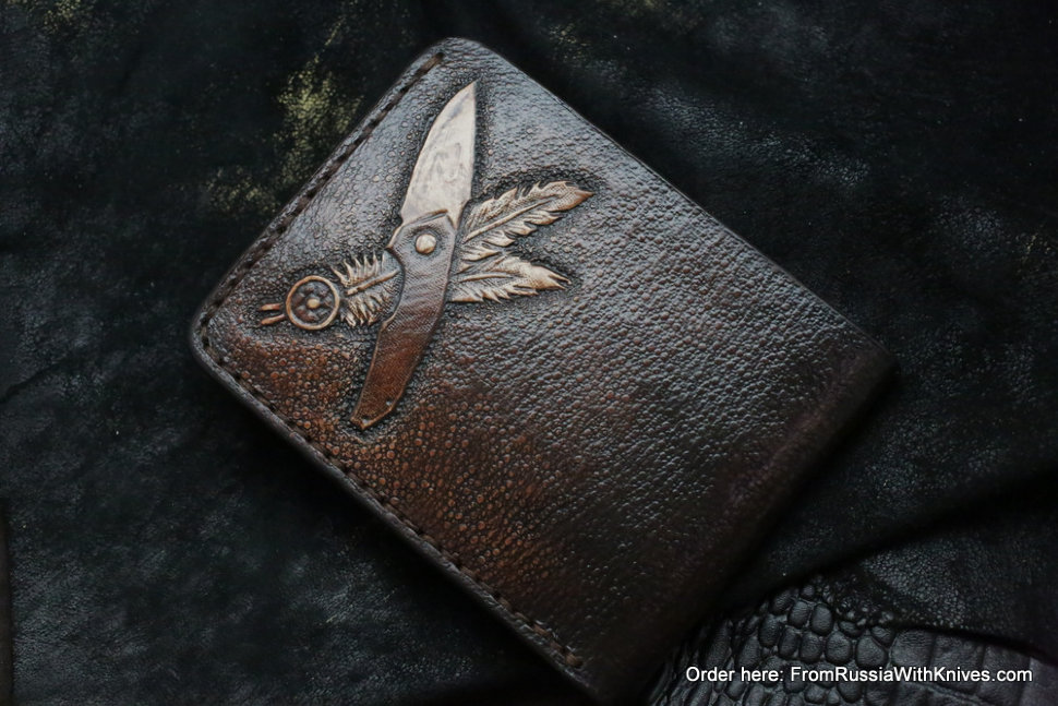 Custom Leather Wallet CKF Inde