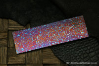 #810 -Illusion- ZlaTi billet (5&quot; - 1.6&quot; - 0.159&quot;) Titanium Damascus