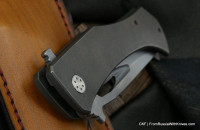 Seraphim Apach custom knife (M390, Ti)