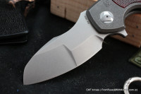 DISCONTINUED - PeaceDuke (M390, Ti, red С-TEK)