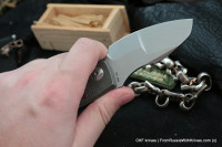 DISCONTINUED - PeaceDuke (M390, Ti, red С-TEK)