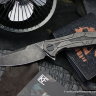 T92 #1 knife (Alexey Konygin design, M390, titanium, bearings)