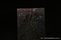 #812 -Illusion- ZlaTi billet (5&quot; - 1.6&quot; - 0.159&quot;) Titanium Damascus