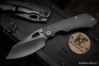 $150 First payment ($650 total) - CKF/Rotten Evo 3.0A (grey Ti handle, grey Ti clip &amp; spacer, M390 satin/stonewash