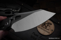 $150 First payment ($650 total) - CKF/Rotten Evo 3.0A (grey Ti handle, grey Ti clip &amp; spacer, M390 satin/stonewash