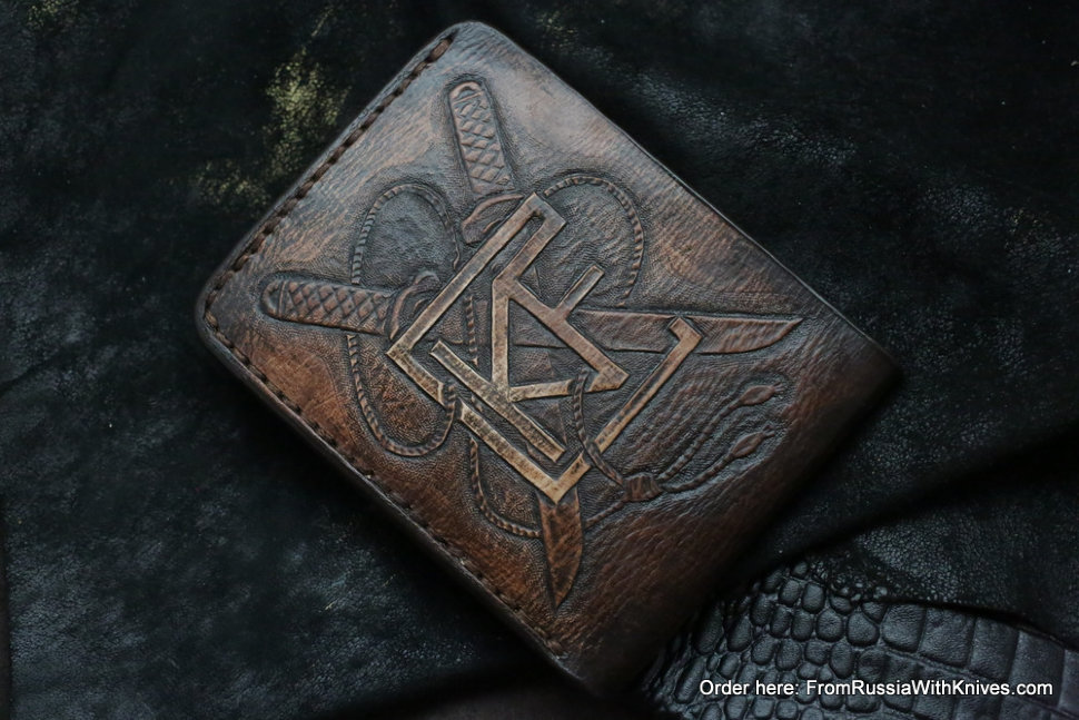 Custom Leather Wallet CKF Mechi