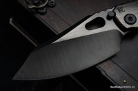 $150 First payment ($720 total) - CKF/Rotten Evo 3.0B (All black handle and blade DLC edition, M390 satin, Ti backspacer)