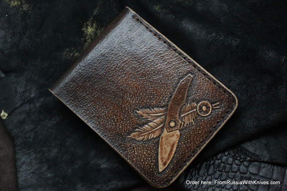 Custom Leather Wallet CKF Muslindi