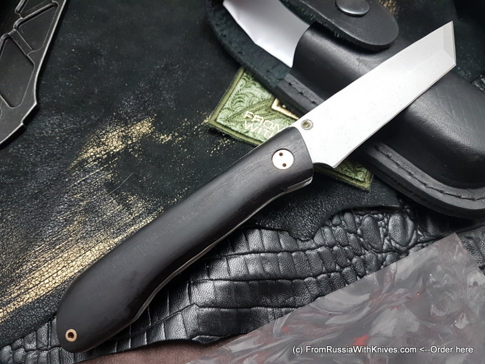 Kunashir knife (95х18, grab wood)