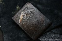 Custom Leather Wallet CKF Tegryuka