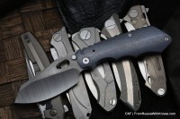 CKF/Rotten.Design Evolution (M390, Ti, zirc) - Shipping to States only