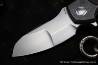 DISCONTINUED - PeaceDuke (M390, Ti, red shred CF)