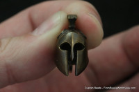 Spartan Helmet Bead